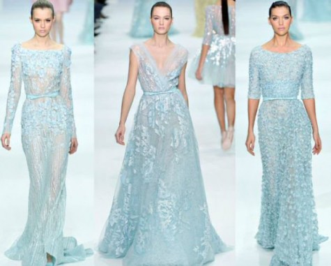 Elsa inspired gowns