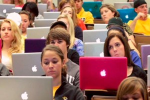 Macs are the laptops of choice of most high school and college students.