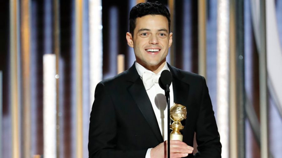 76th ANNUAL GOLDEN GLOBE AWARDS -- Pictured: Rami Malek, winner of Best Actor - Motion Picture, Drama at the 76th Annual Golden Globe Awards held at the Beverly Hilton Hotel on January 6, 2019 -- (Photo by: Paul Drinkwater/NBC)